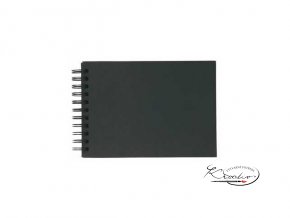 Scrapbook album černý A4