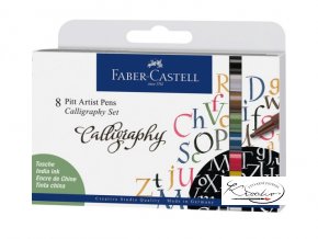 Popisovače Pitt Artist Pens Calligraphy 8