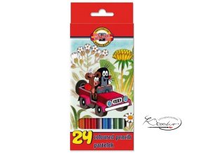 Koh-i-noor pastelky Krtek 24 ks