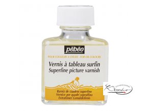 Jemný lesklý lak pro olejové barvy Pébeo 75ml